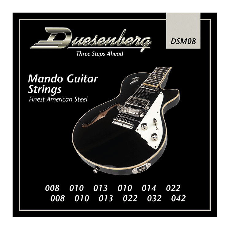 Duesenberg Nickel Wound 008-042 Mando 12-String