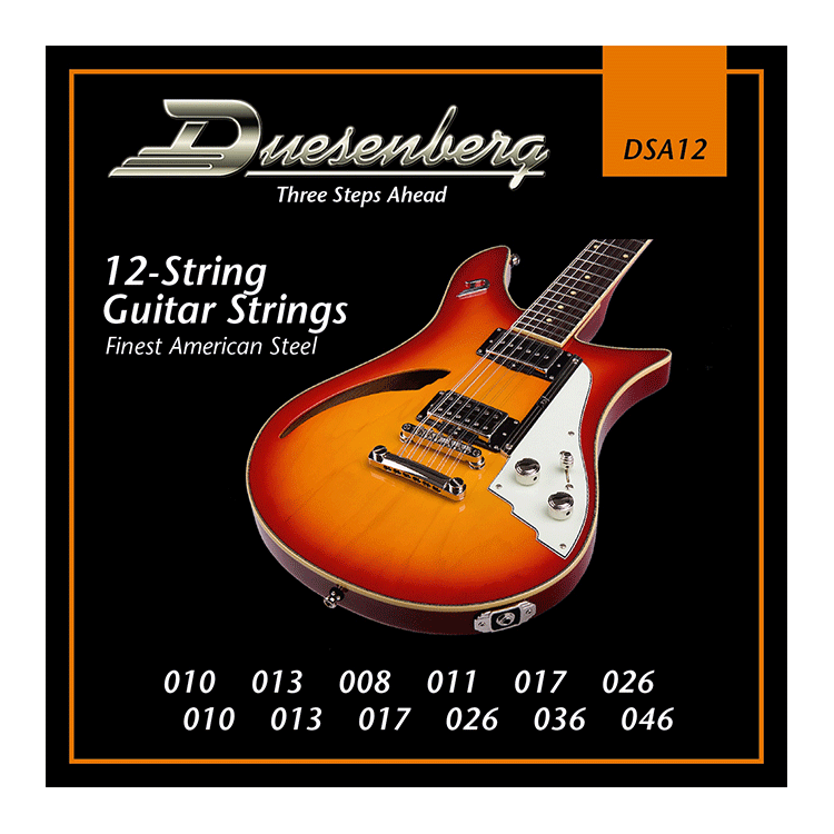 Duesenberg Nickel Wound 010-046 12-String